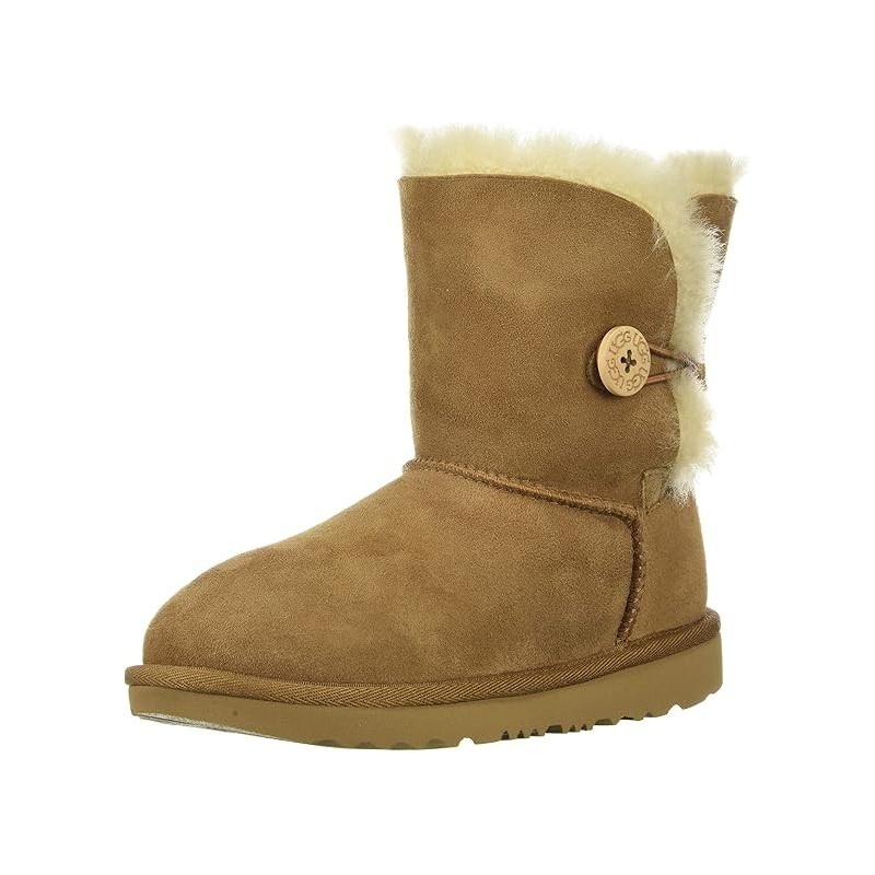 Bottes UGG Enfant Mixte Bailey Button II Doublure Confortable